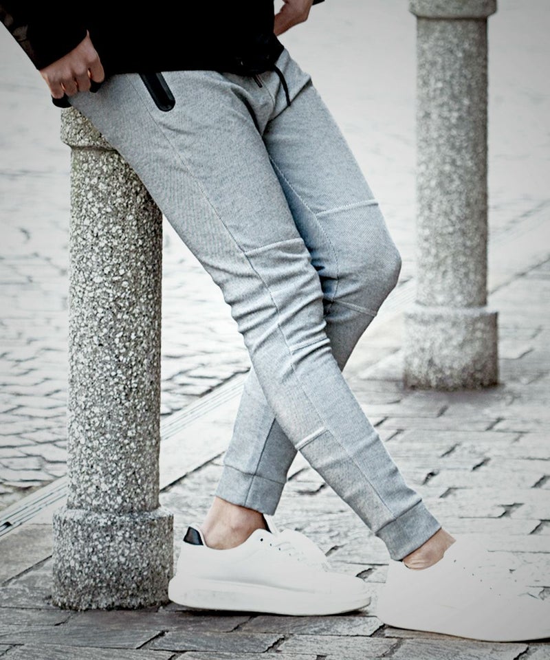 CavariA(キャバリア)止水ポケットストレッチスキニーリブパンツ/全3色