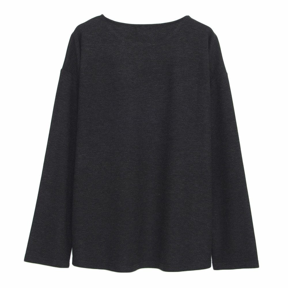 長袖Tシャツ メンズ CavariA(キャバリア)ボートネック 長袖カットソー