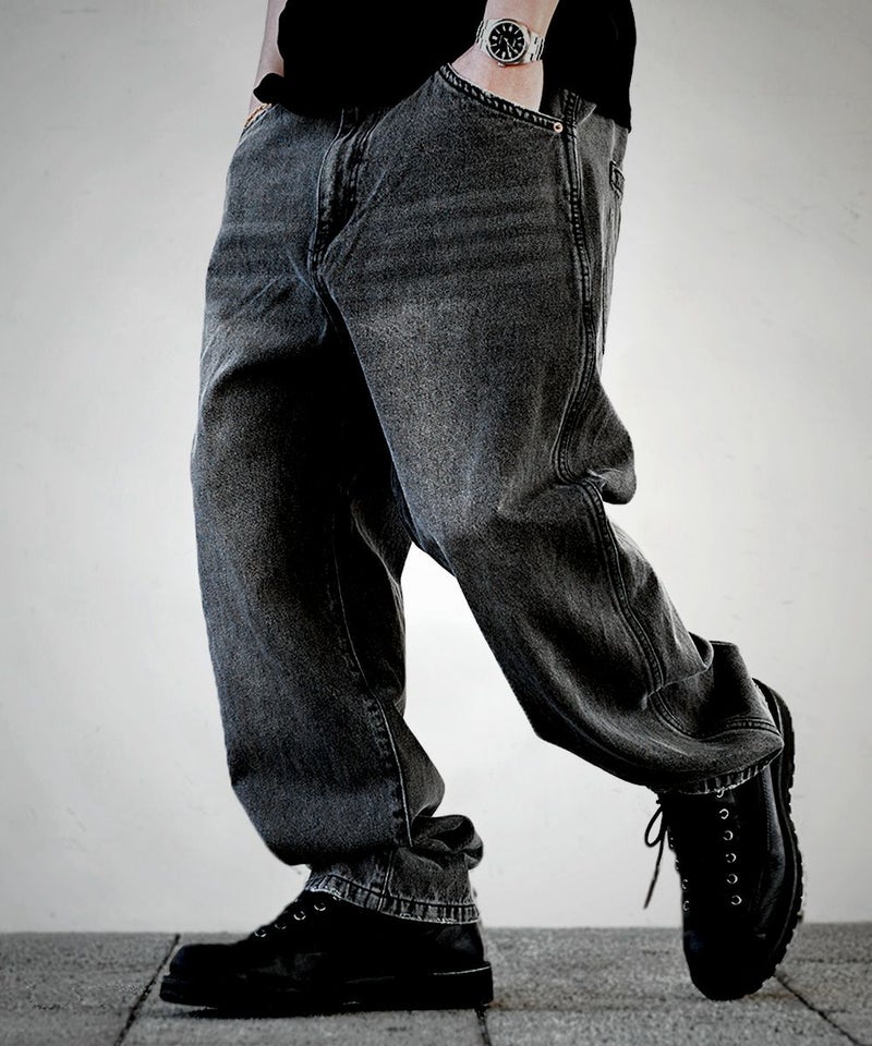 JEMORGAN LONG JOHNS(ジェーイーモーガンロングジョーンズ)wide painter denim PT/全2色