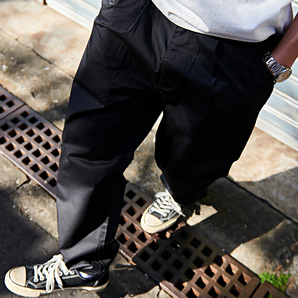 ワイドパンツ メンズ Dickies(ディッキーズ)ライトTCツイル