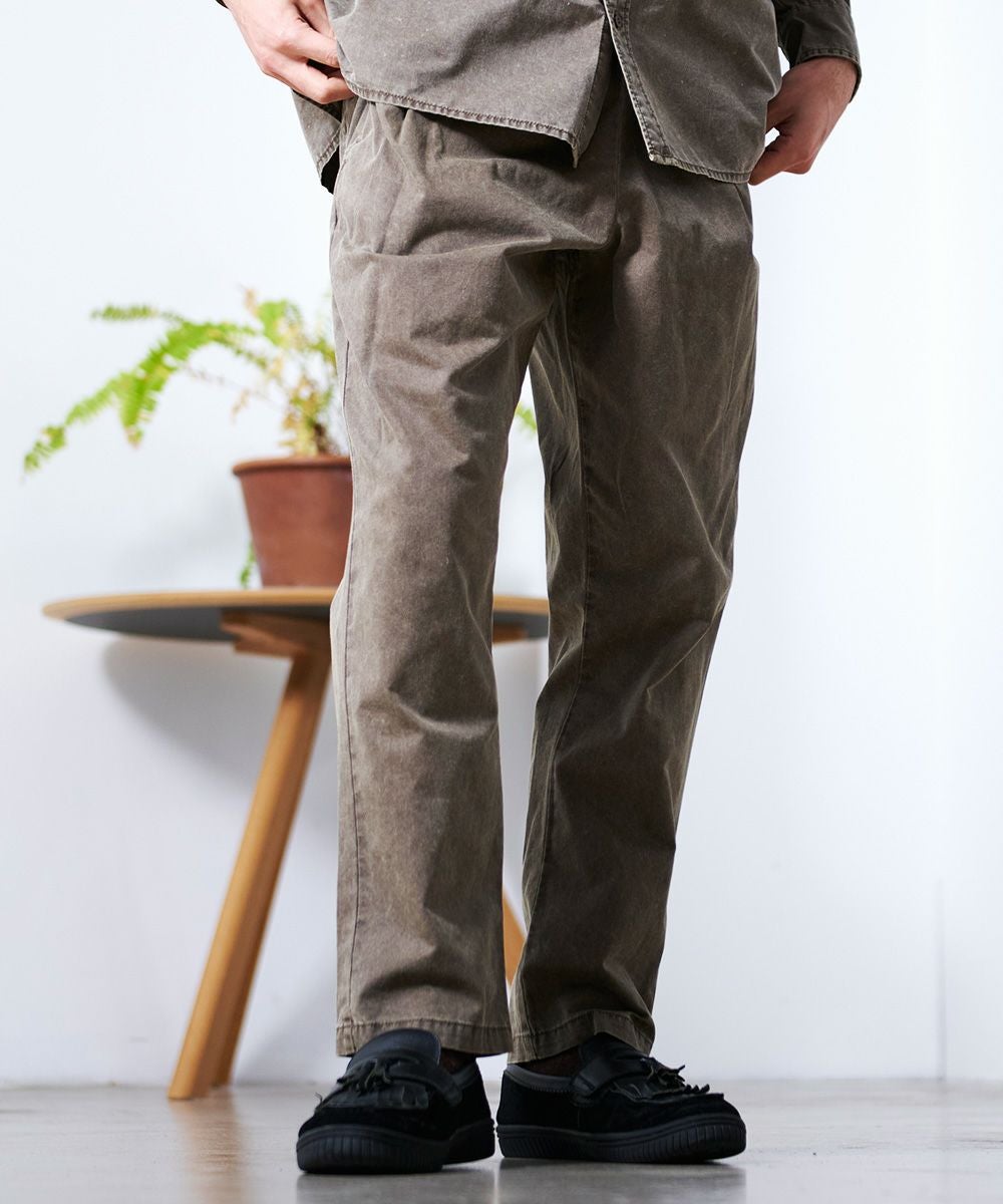 Bitter select(ビターセレクト)USED LIKEレギュラーフィットイージーパンツ/全4色