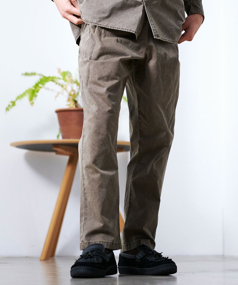 Bitter select(ビターセレクト)USED LIKEレギュラーフィットイージーパンツ/全4色