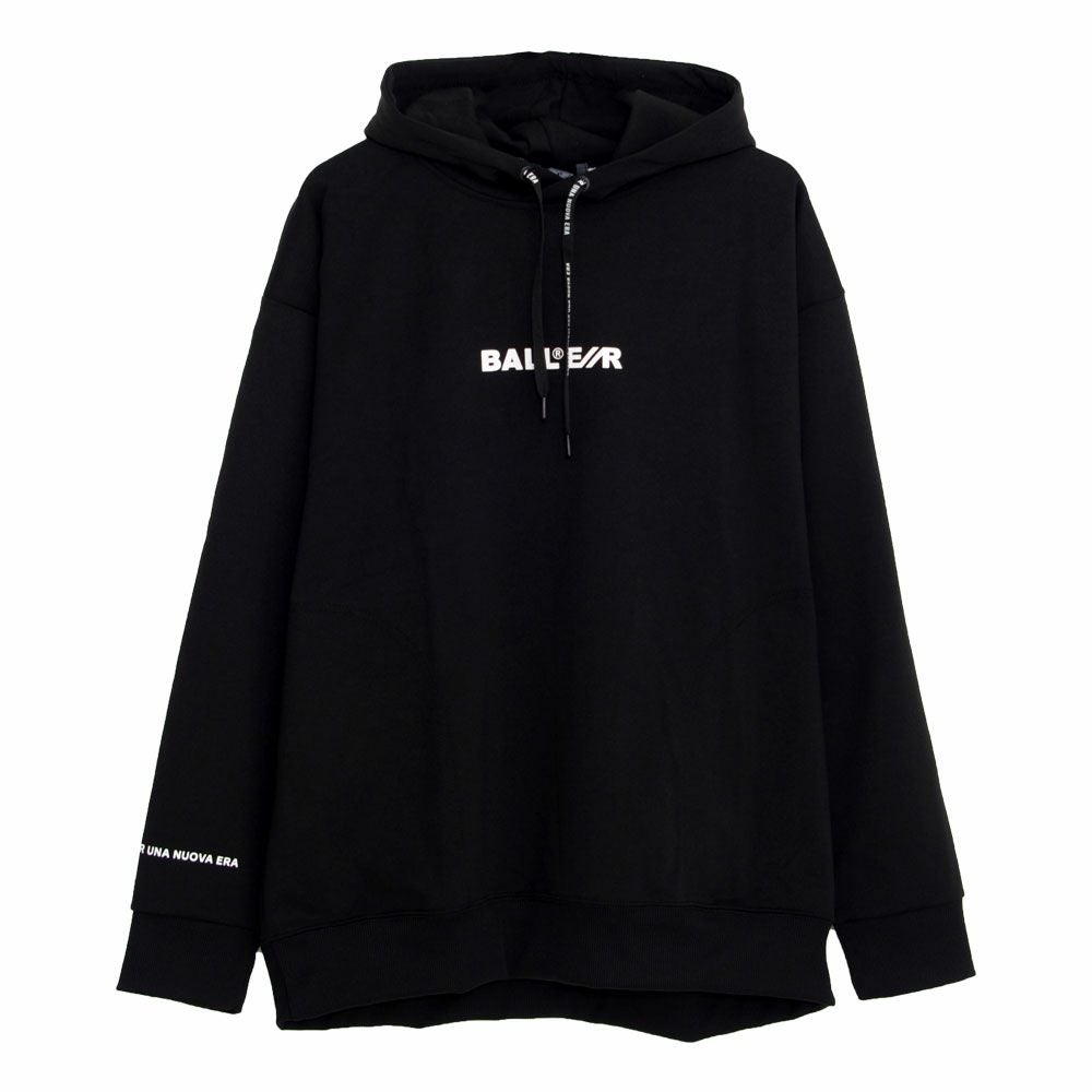 パーカー メンズ BALL(ボール)ストレッチダンボールプリントプル長袖