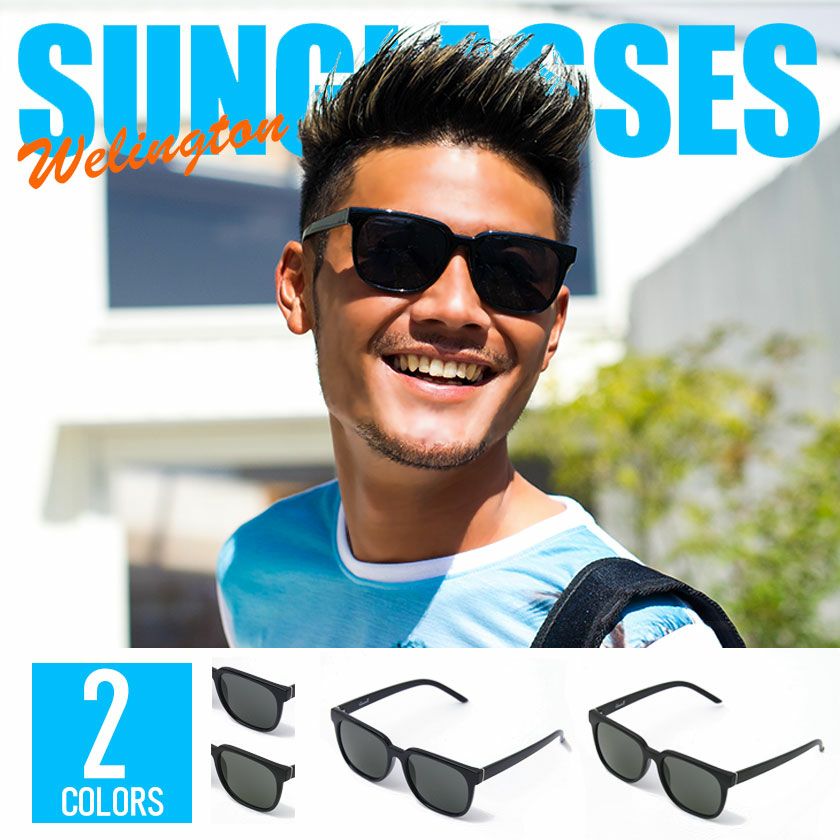 CavariA(キャバリア)ウェリントン型サングラス/全2色