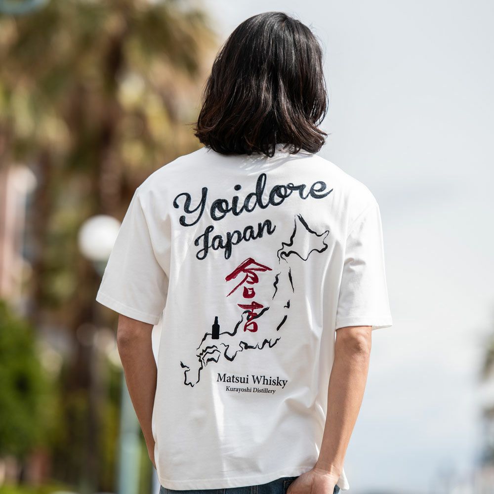 半袖Tシャツ メンズ YOIDORE(酔いどれ)倉吉コラボ半袖TEE/全2色
