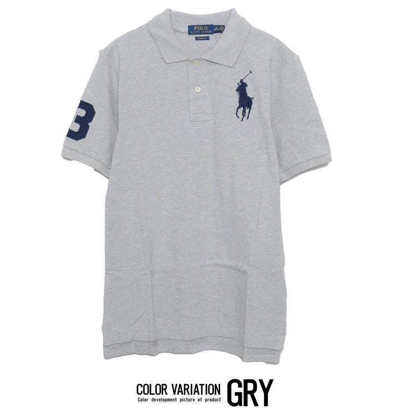 【Firer アキラ】新品 POLO COUNTRY 半袖ポロシャツ POLO RALPH LAUREN(ポロラルフローレン)ナンバリング＆ベーシック刺繍