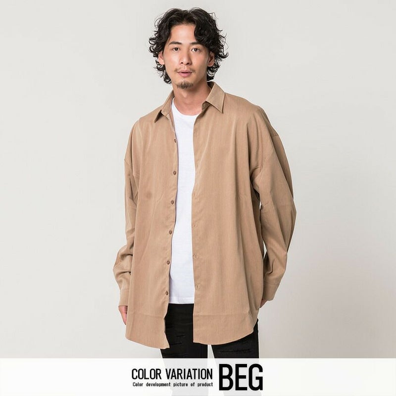 CavariA(キャバリア)ビッグシルエットシャツ