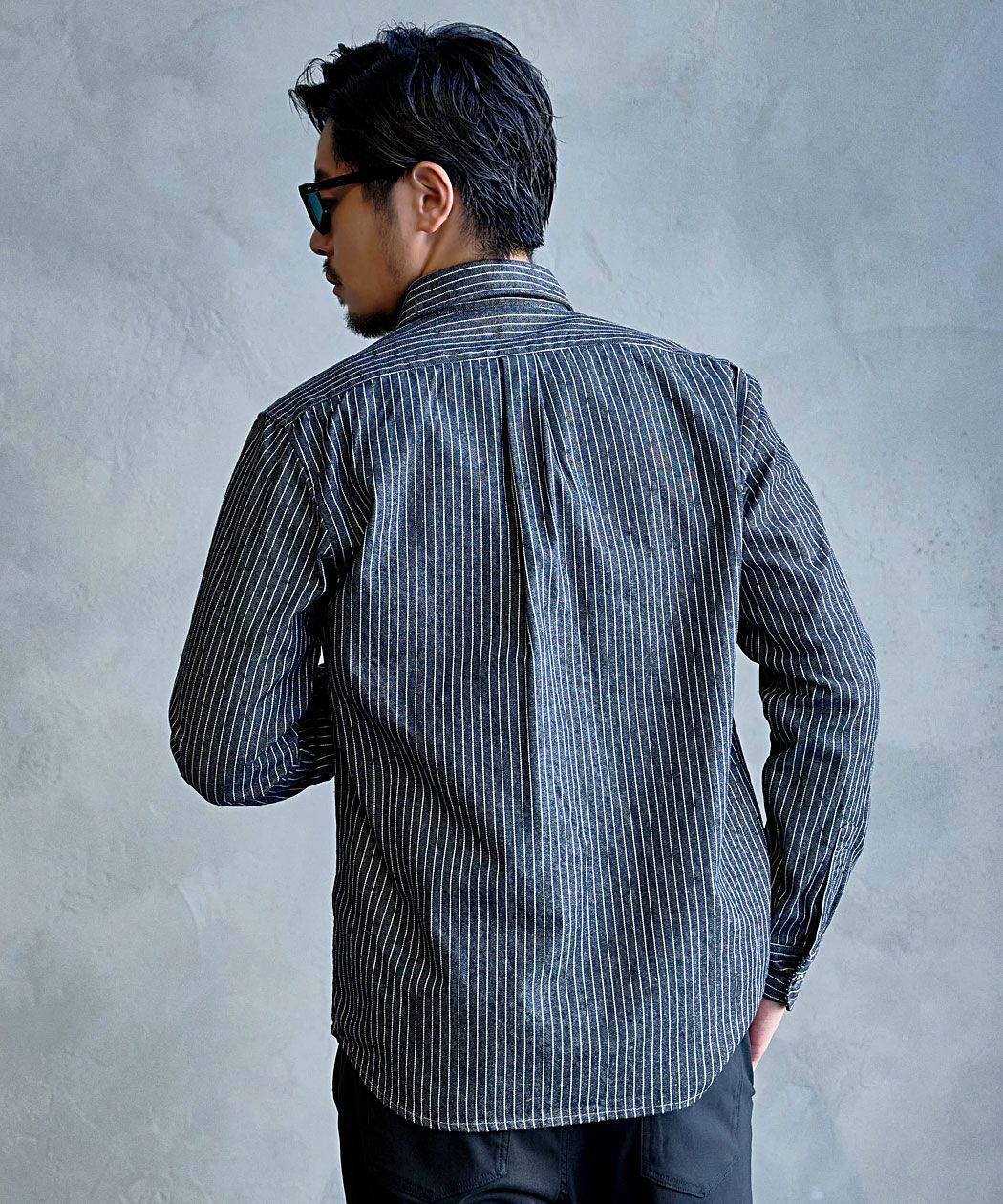 Bitter select(ビターセレクト)日本製ヒッコリーワークシャツ/全7色