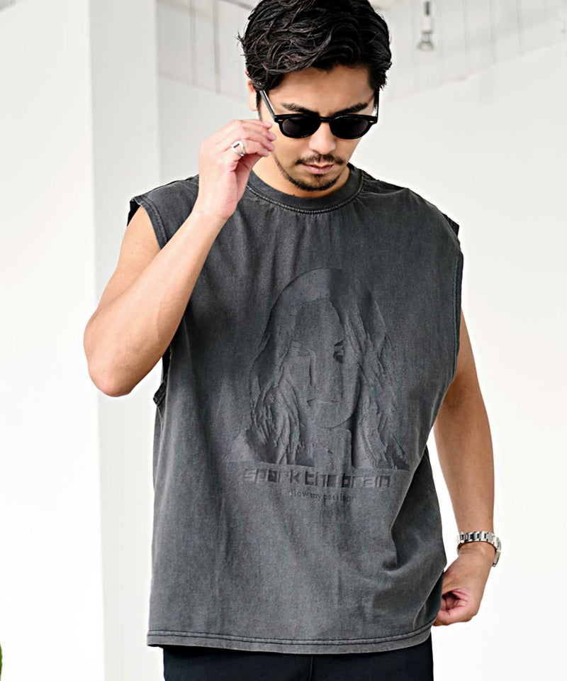 Bitter select(ビターセレクト)WOMANプリントノースリーブ/全2色