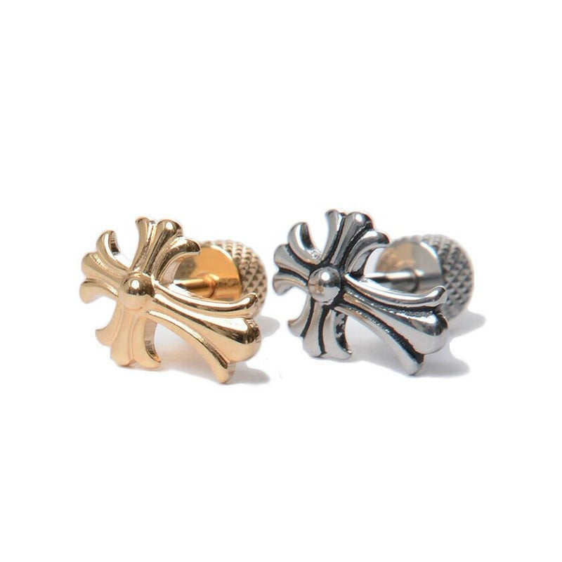 AZZURRO(アズーロ)クロスピアス(二個セット)/全2色