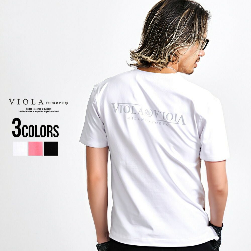 VIOLA(ヴィオラ)P.T入りV/N半袖Tシャツ/全3色