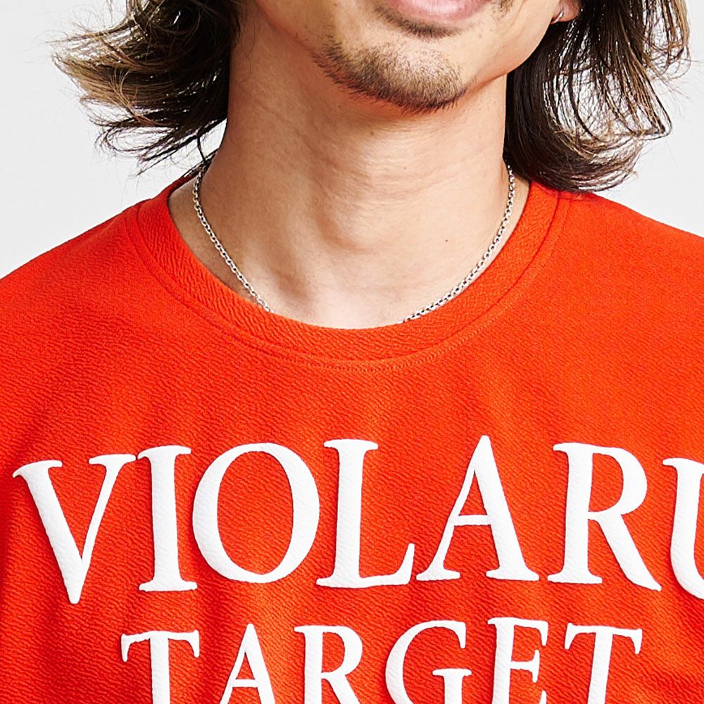 半袖Tシャツ メンズ VIOLA(ヴィオラ)袖切替ライン クルー半袖Tシャツ/全3色