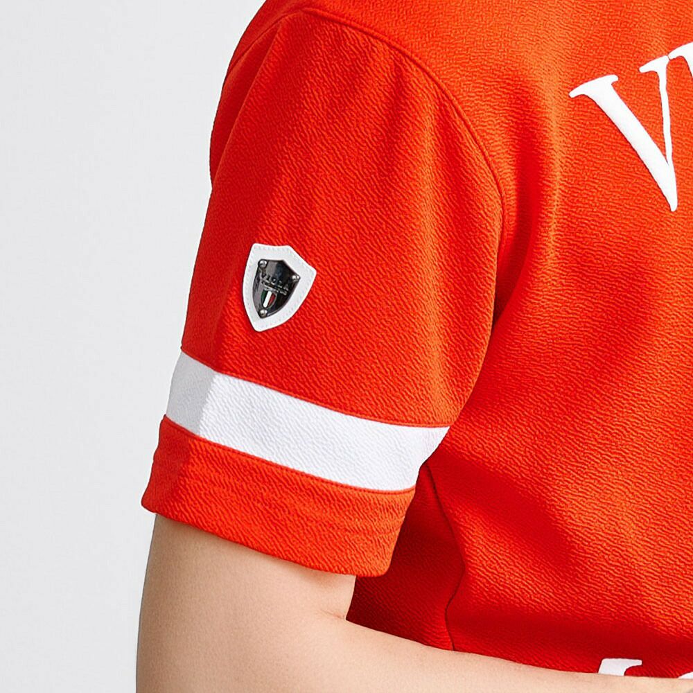 半袖Tシャツ メンズ VIOLA(ヴィオラ)袖切替ライン クルー半袖Tシャツ/全3色