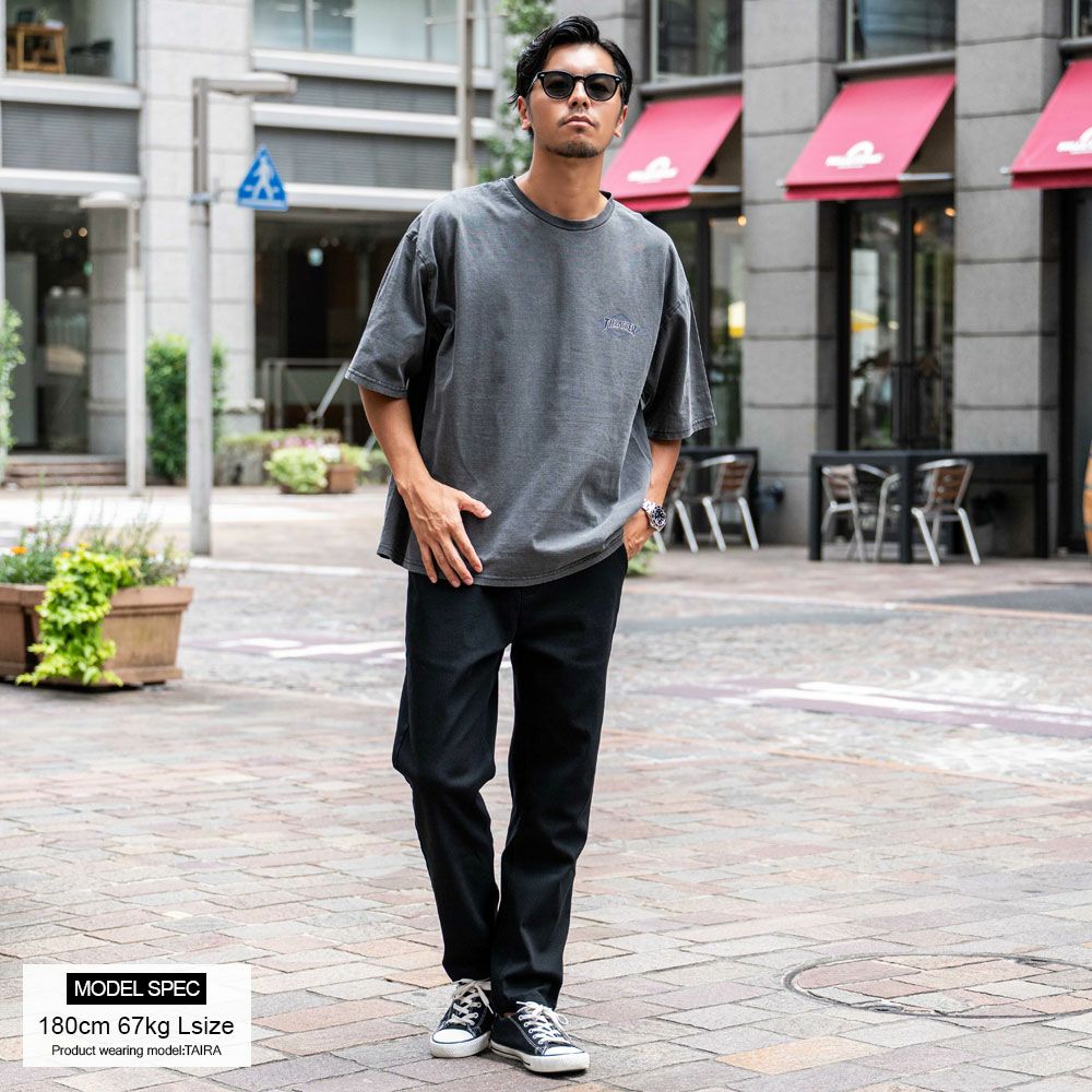 半袖Tシャツ メンズ THRASHER(スラッシャー)DIAMOND LOGO PIGMENT半袖