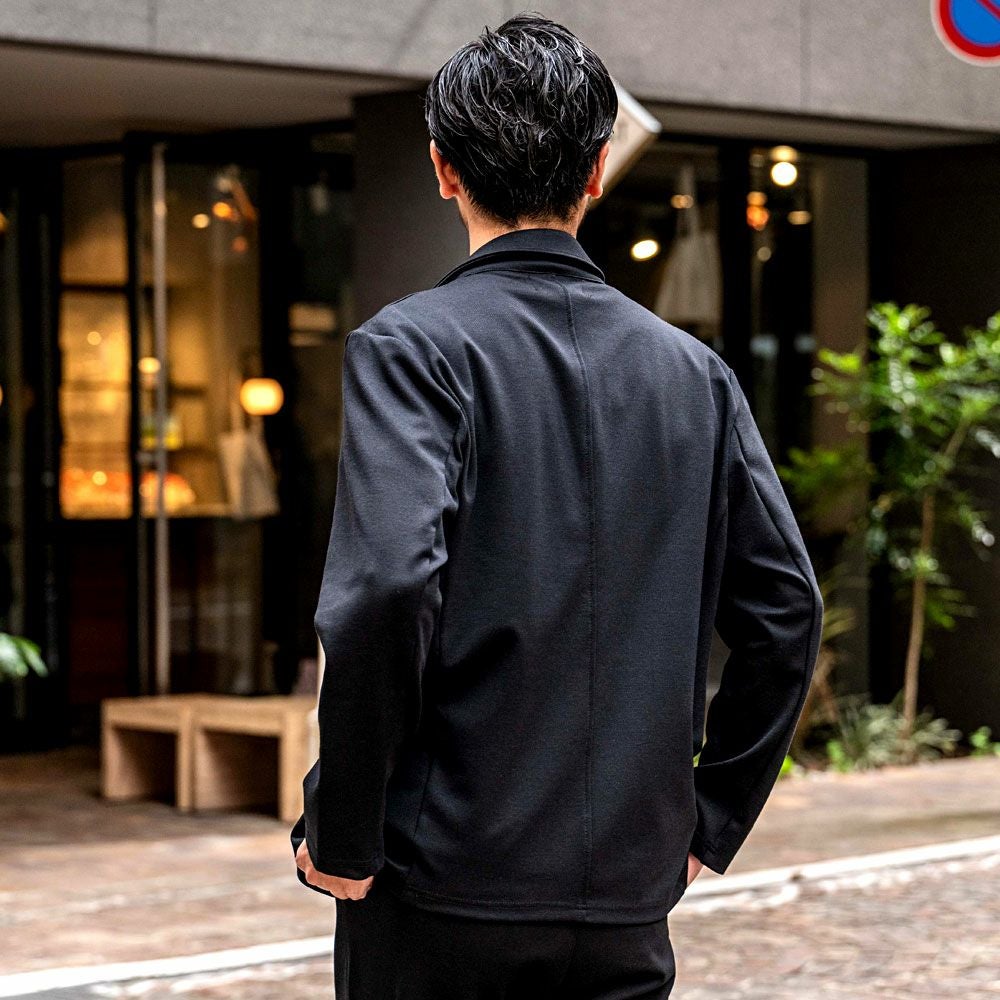 セットアップ メンズ CavariA(キャバリア)TR変形編みセットアップ/全4色