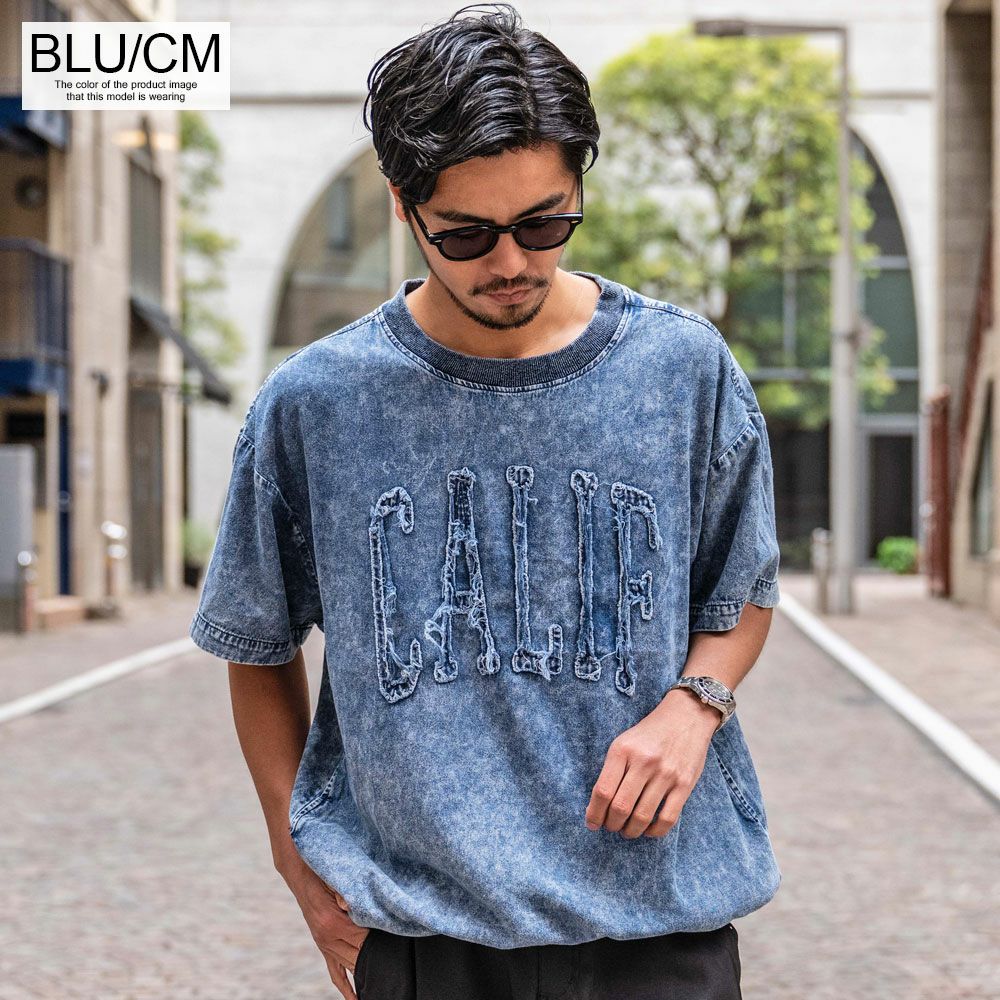 半袖Tシャツ メンズ Bitter select(ビターセレクト)デニムクルーネック
