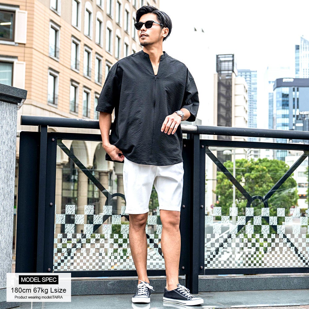 ハーフパンツ メンズ 【SALE/セール】VICCI(ビッチ)接触冷感