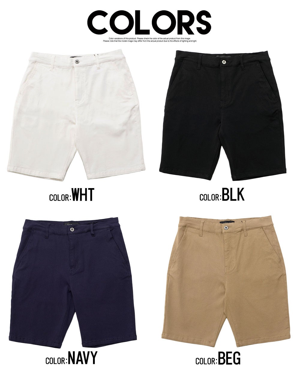 ハーフパンツ メンズ 【SALE/セール】VICCI(ビッチ)接触冷感