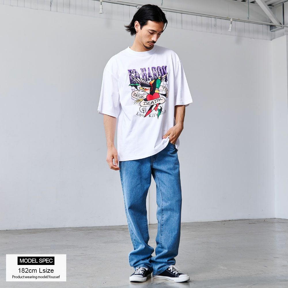 半袖Tシャツ メンズ ED HARDY(エドハーディー)クルーネック イーグル