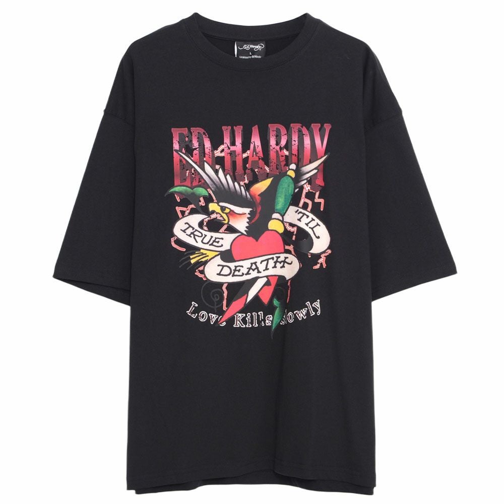 半袖Tシャツ メンズ ED HARDY(エドハーディー)クルーネック イーグル