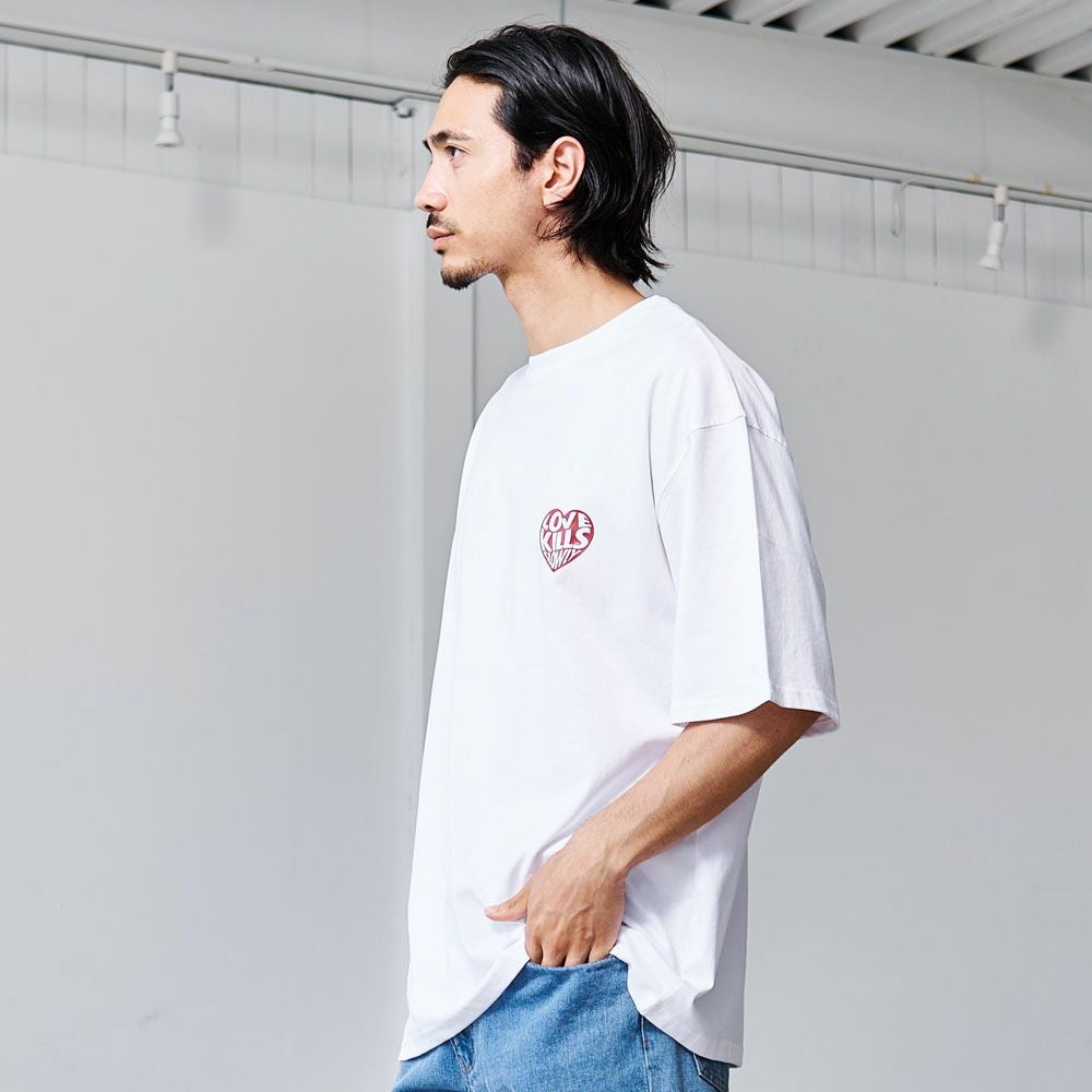 半袖Tシャツ メンズ ED HARDY(エドハーディー)クルーネック スカル