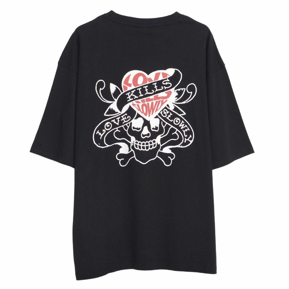 半袖Tシャツ メンズ ED HARDY(エドハーディー)クルーネック スカル