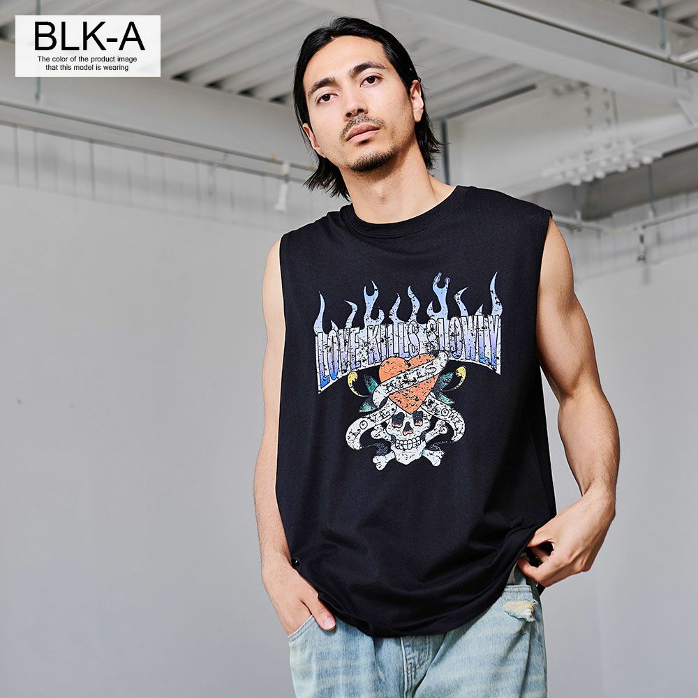半袖Tシャツ メンズ ED HARDY(エドハーディー)クルーネック