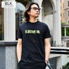 LUXE／R(ラグジュ)クルーネック ハイメッシュプリントコード刺繍半袖Tシャツ/全3色