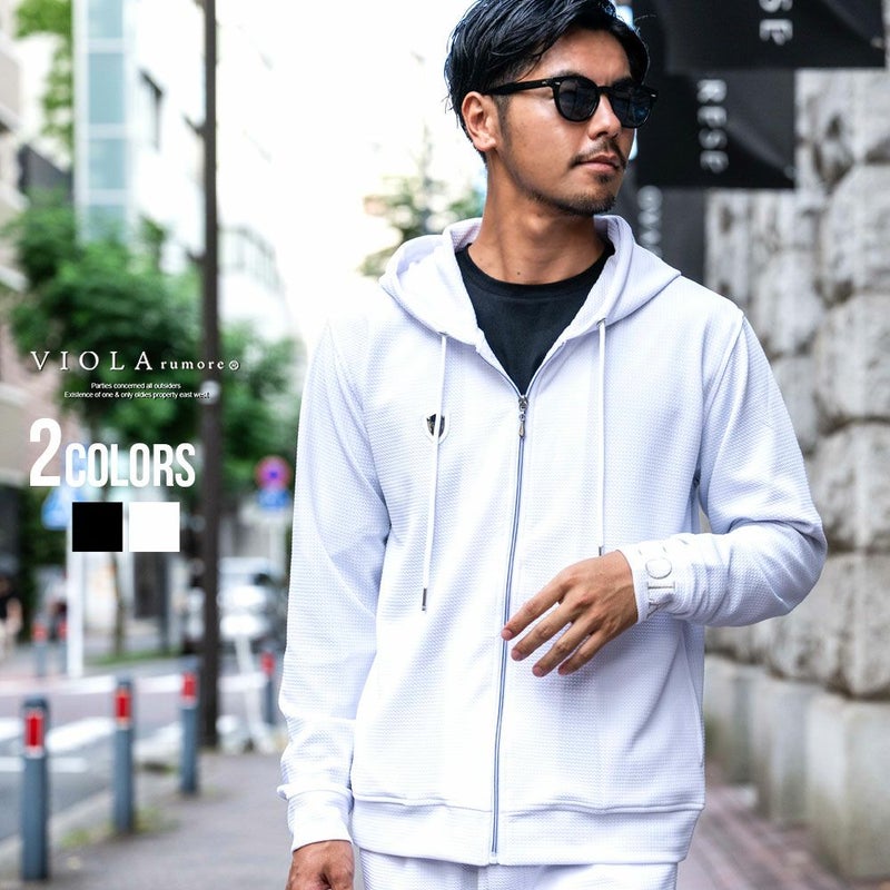 VIOLA(ヴィオラ)フルジップ長袖パーカー/全2色