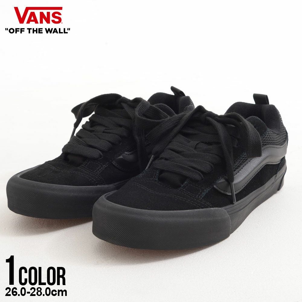 VANS(バンズ)Knu Skool BLACK/BLACK/全1色