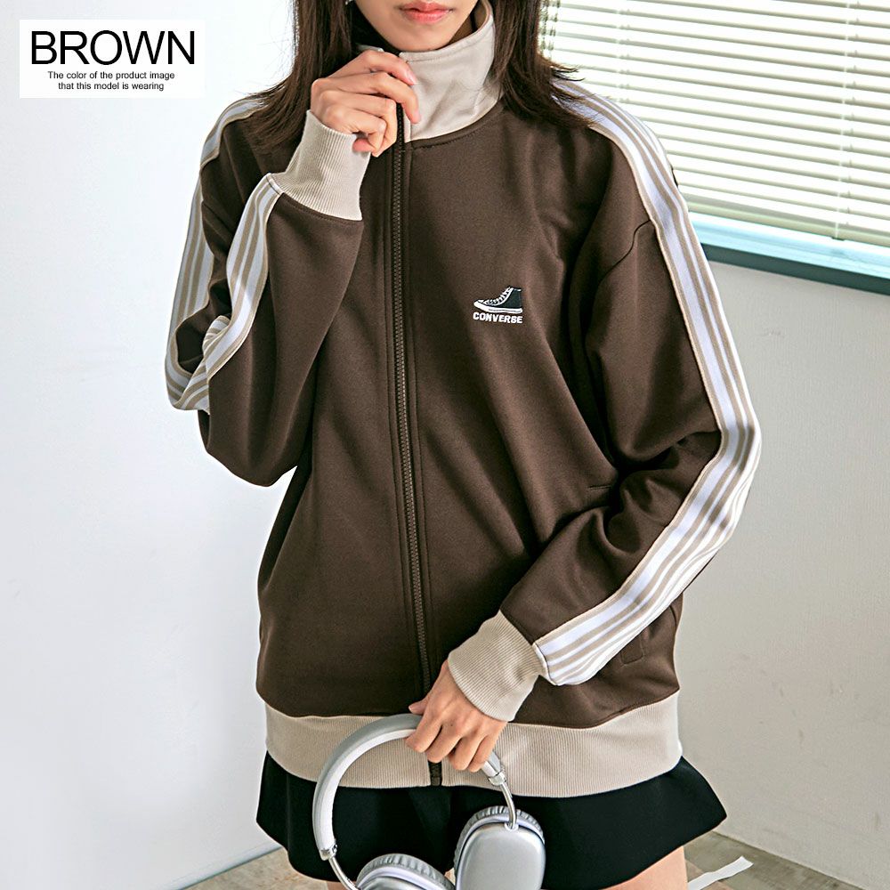 CONVERSE(コンバース)配色トラックジャケット/全4色