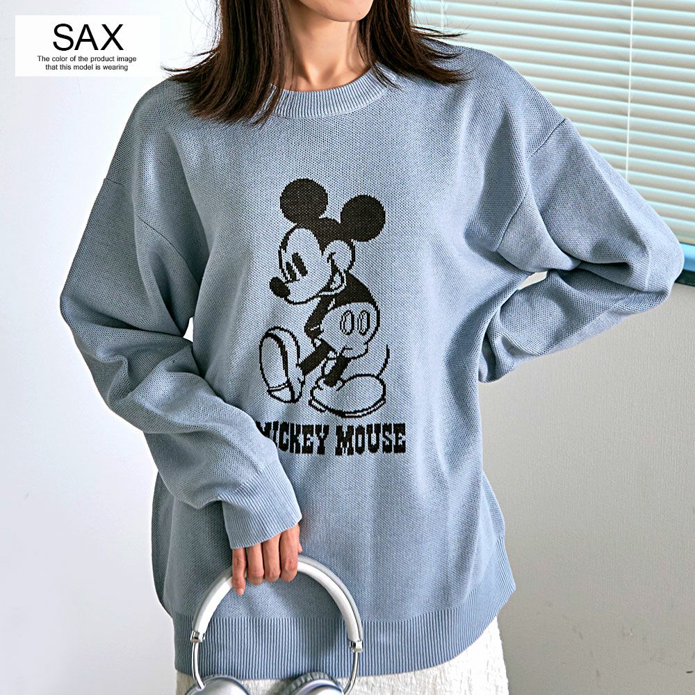 DISNEY(ディズニー)MICKEY ジャガードニット/全4色