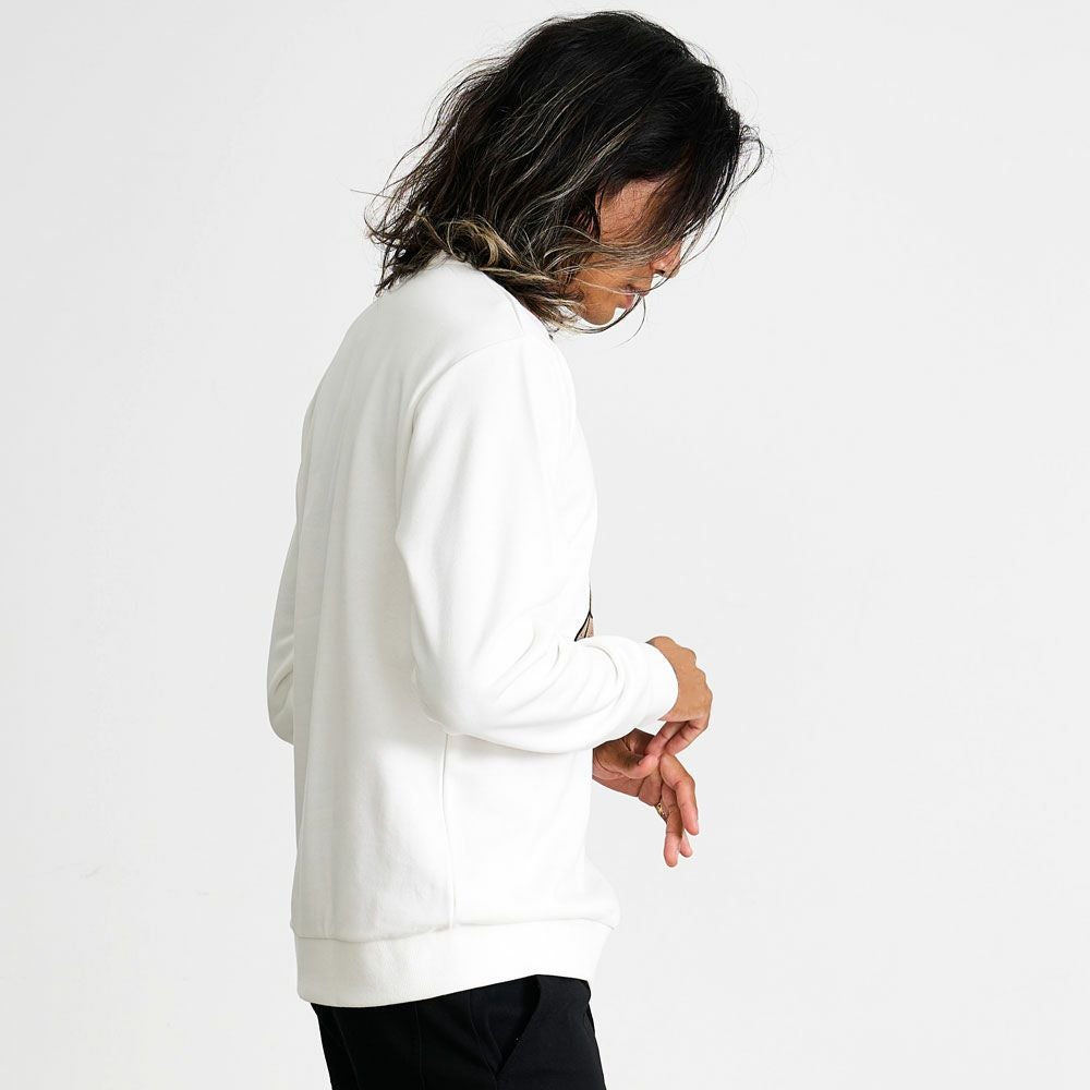 【新品・L】  トレーナー ホワイト 現品 メルセデスベンツ トレーナー L : ミニマルヤマ - 通販 - Yahoo