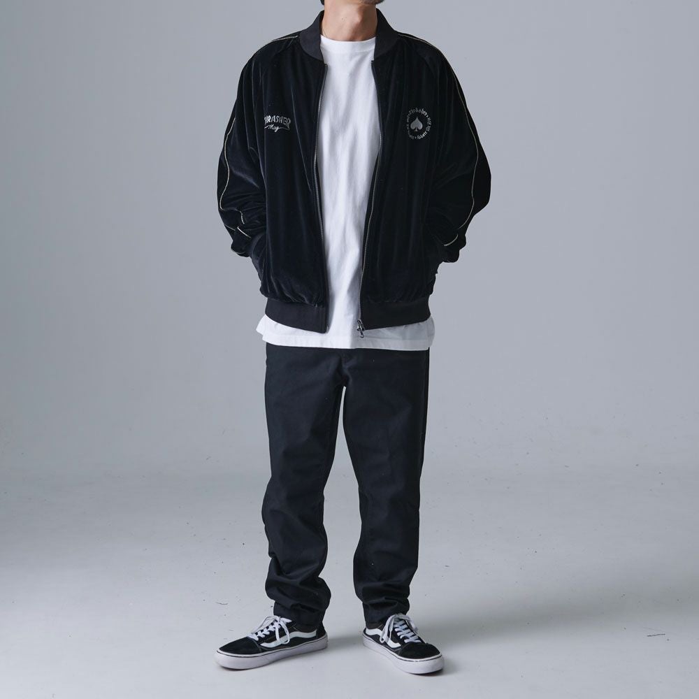 THRASHER(スラッシャー)ベロアスカジャン/全2色