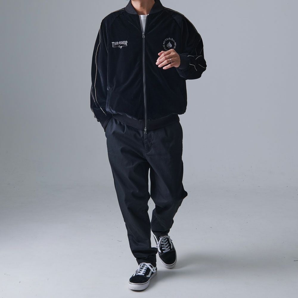 THRASHER(スラッシャー)ベロアスカジャン/全2色