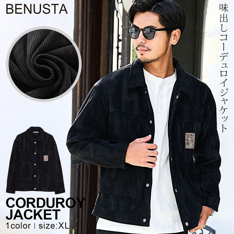  BENUSTA(ベヌスタ)コーデュロイジャケット/全1色