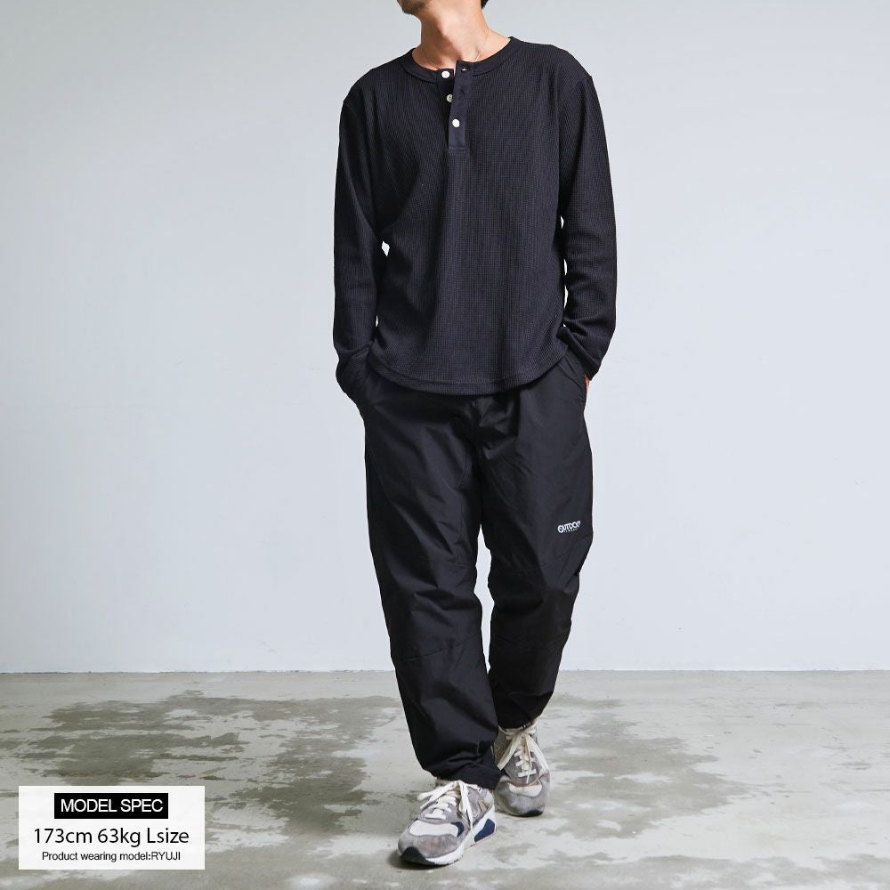 OUTDOOR(アウトドア)見頃切替ポリリップ裏起毛メッシュアクティブ