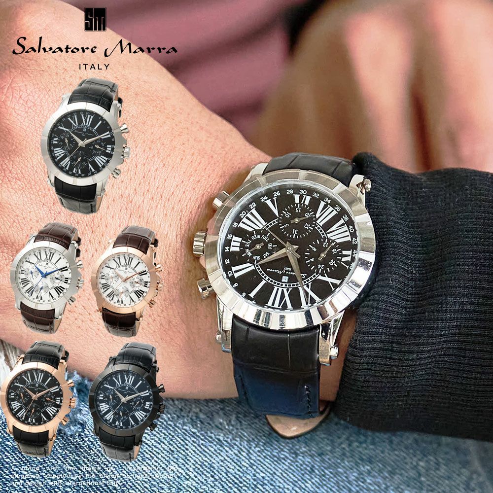 新品 Salvatore Marra サルバトーレ マーラ 腕時計正規品 新品 Salvatore Marra サルバトーレ マーラ 腕時計正規品