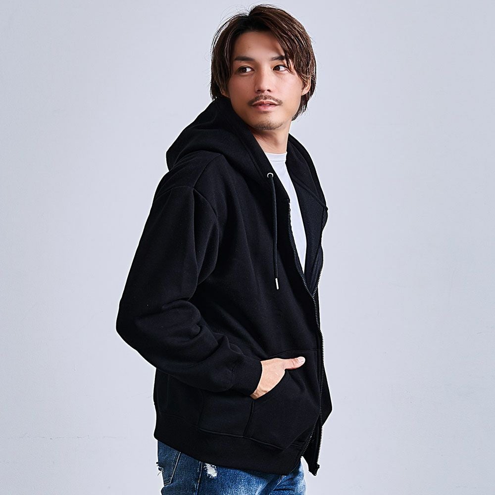 THRASHER(スラッシャー)裏起毛/FULL ZIP HOODIE長袖/全2色