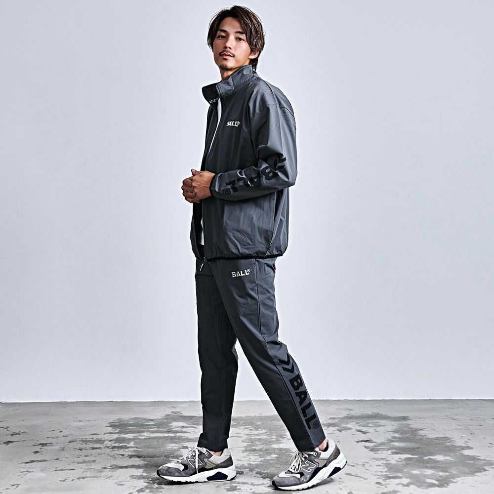 ballaholic セットアップ M ダークグレー BALL(ボール)ストレッチ天竺セットアップ/全2色