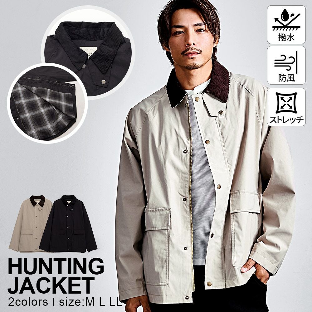 NATURAL STORY(ナチュラルストーリー)衿コールハンティングジャケット