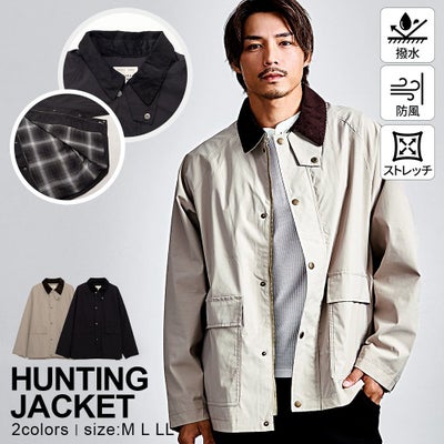 NATURAL STORY(ナチュラルストーリー)衿コールハンティングジャケット 