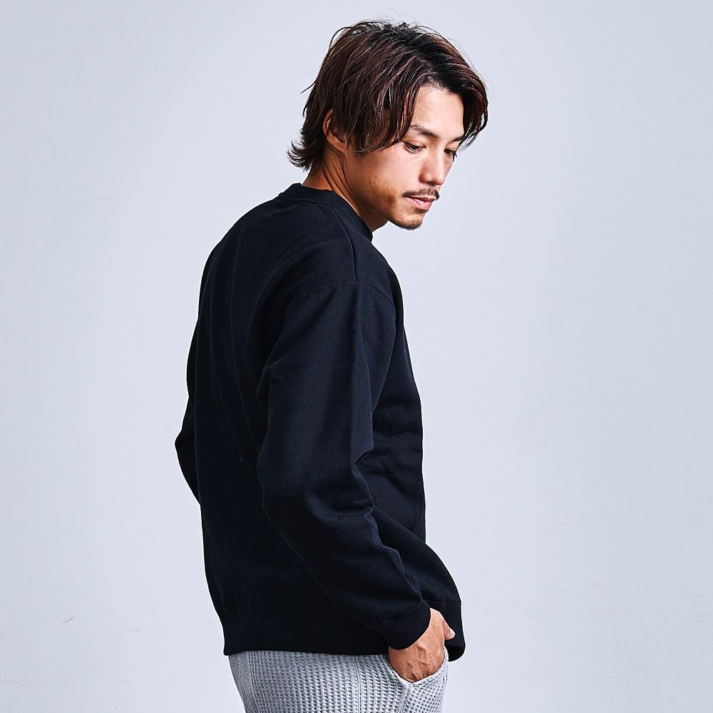 Dickies(ディッキーズ)裏起毛ワッペンクルーネックトレーナー/全4色
