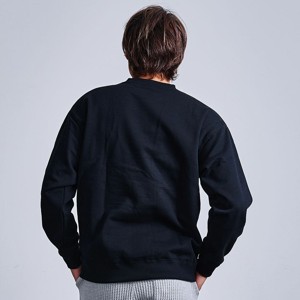 Dickies(ディッキーズ)裏起毛ワッペンクルーネックトレーナー/全4色