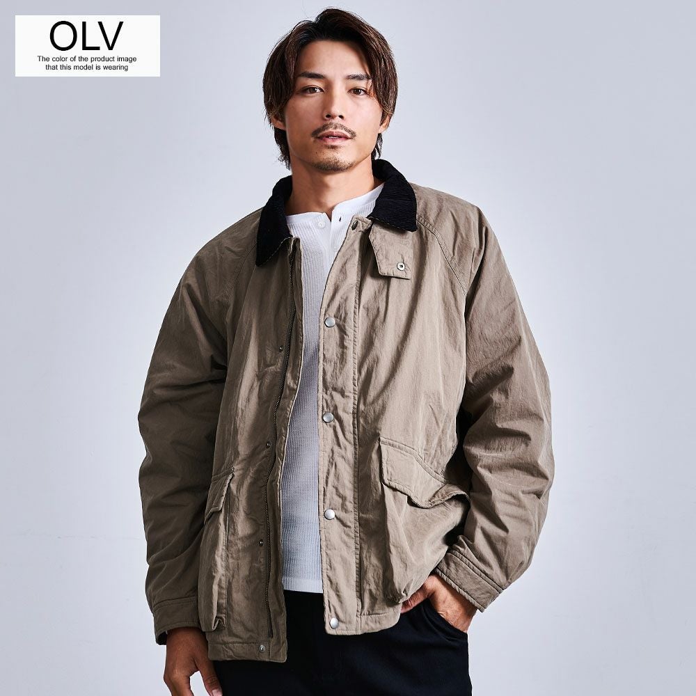 Dickies オリーブ コットンジャケット Dickies（ディッキーズ） ワークジャケット メンズ 綿100％ コットン
