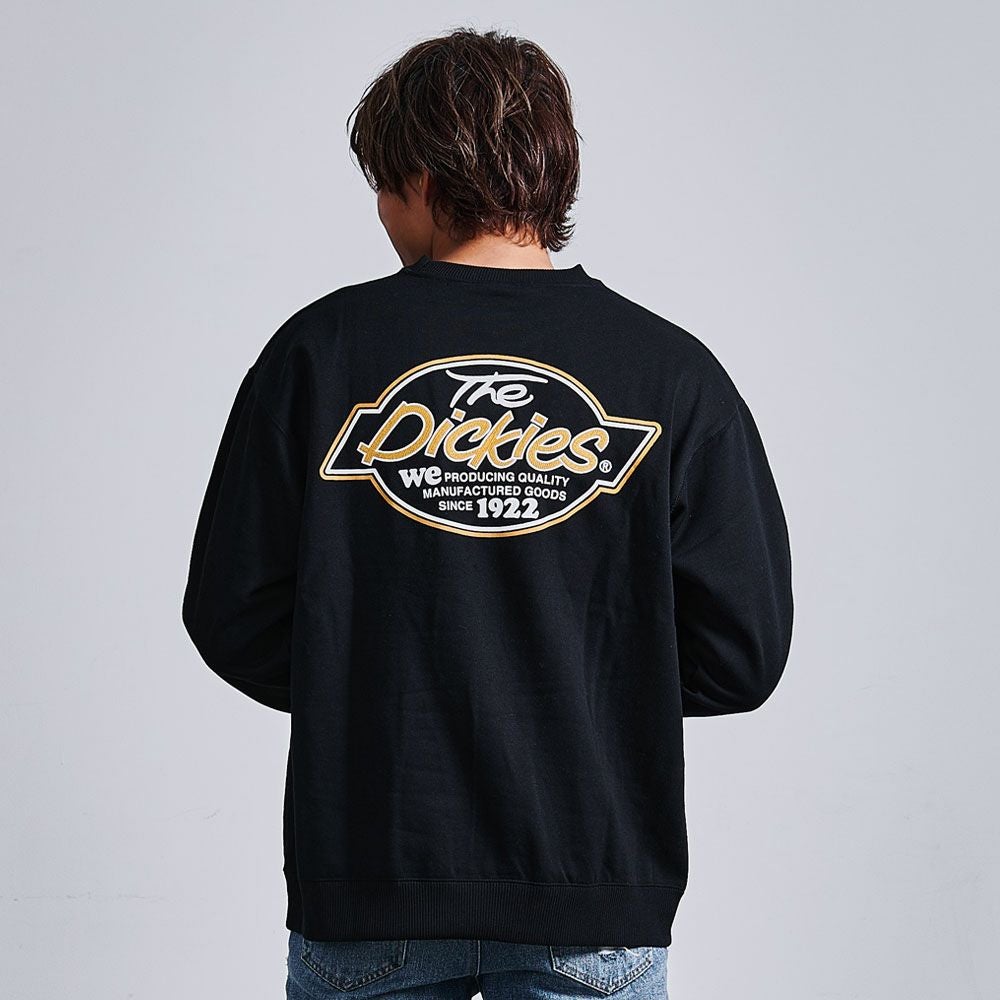 Dickies(ディッキーズ)裏起毛刺繍プリントクルーネックトレーナー/全4色