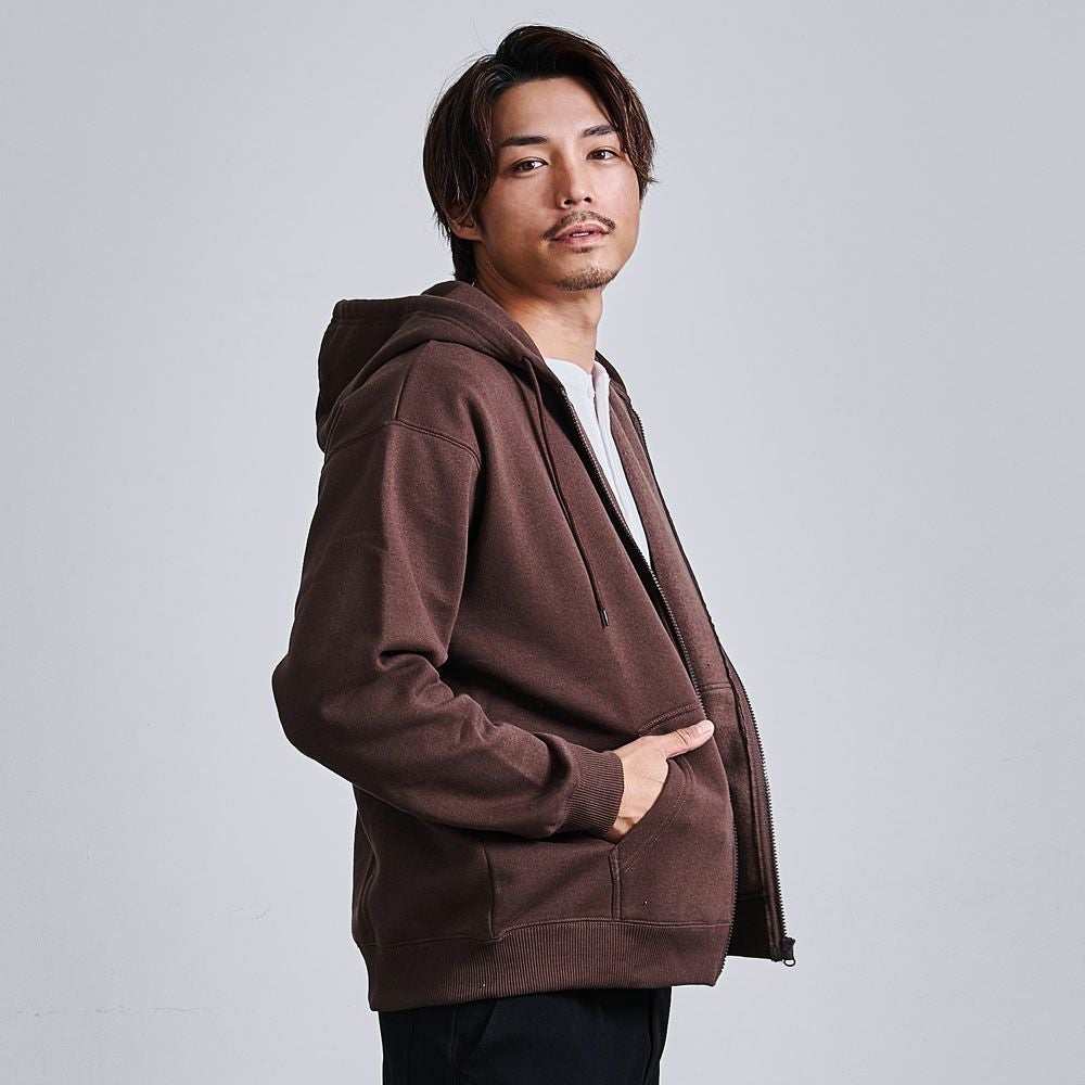 Dickies(ディッキーズ)裏起毛ワッペンクZIPパーカー/全4色