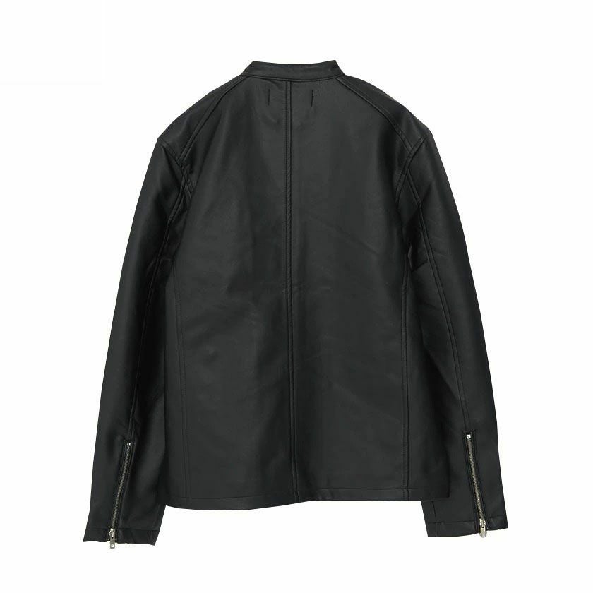 VICCI(ビッチ)PUレザーシングルライダースジャケット/全2色