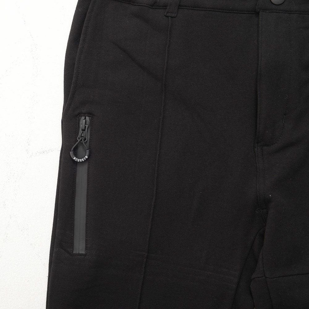LUXE／R(ラグジュ)ストレッチ裏フリースジップパンツ/全2色
