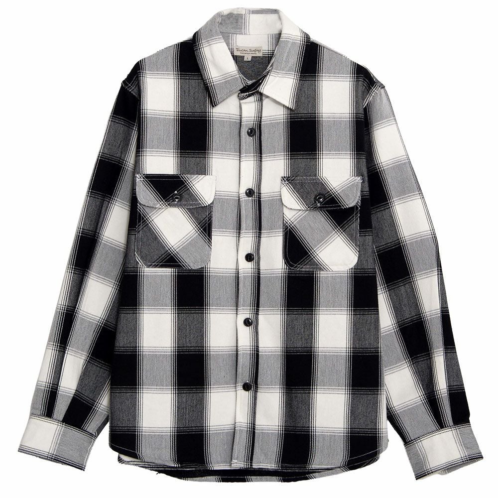 Toucan Surfing(トゥーカンサーフィン)ヘビーネル裏起毛CPOシャツ/全7色